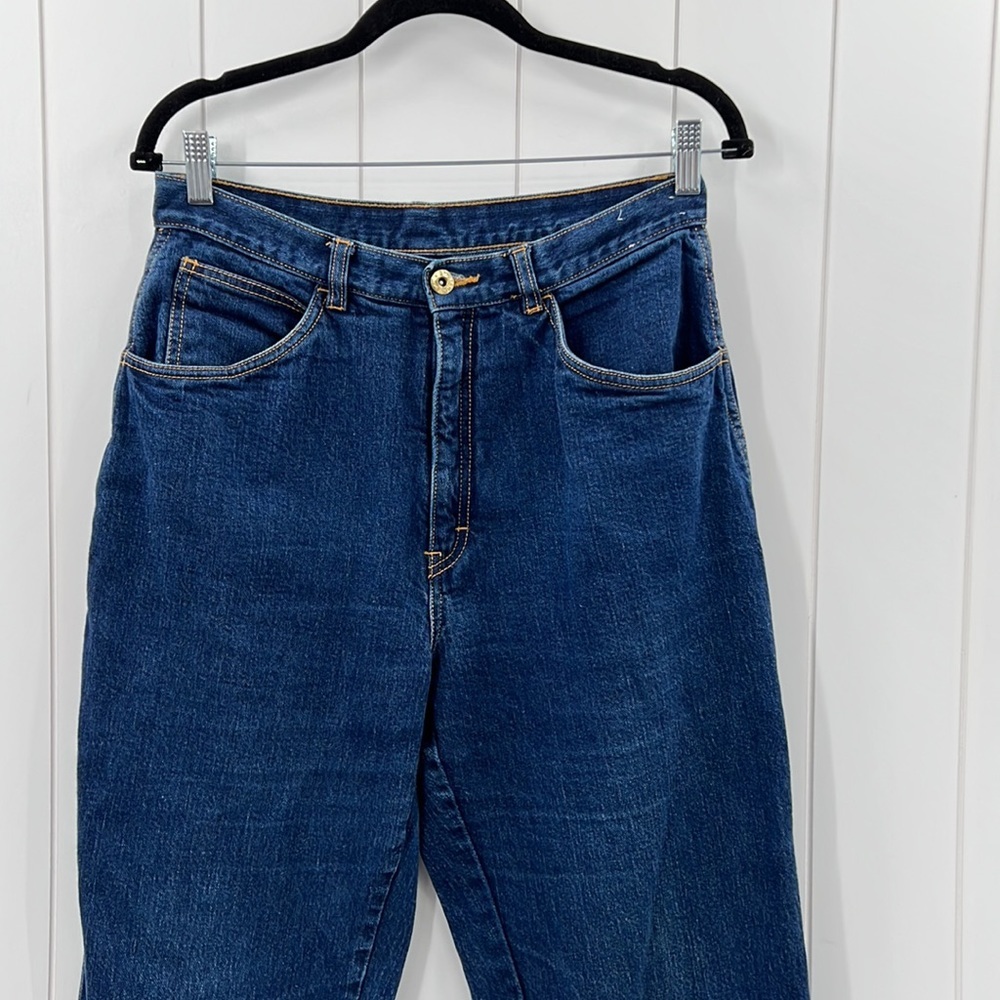 Vintage High Rise Brittania Denim Jeans 80’s Size 14/30 Rise 12” Inseam 31”